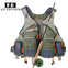 KyleBooker KBV001 Mesh Fishing Tackle Vest